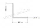 Cornier zincat 150x150x10 mm 1